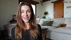 i guide roxy fox through cum eating lessons with intense passion