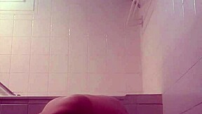 Homemade slave sucks and gets cumshot