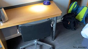 Stepmother says, 'Let's share this hotel bed for some taboo fun, son.'