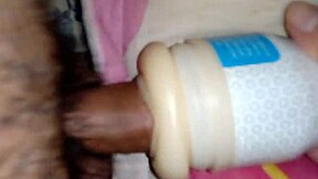 she uses a sex toy for intense fucking, exploring every sensation with her cock