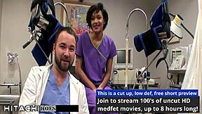 Freshman Gets Mandatory Hitachi Orgasm From Nurse Jackie Banes