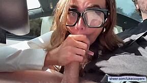 teaching stepsis how to drive turns into fucking