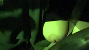 Italian beauty artemisia love enjoys a hot solo car ride, flashing her big horny boobs for all to see