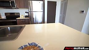 Bad student breeds his private Cuban teacher in kitchen