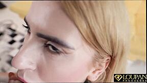 Chatting about a fun session with blonde lola morango from lp productions, keeping it light and casual.