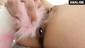 Sex Kitten Gets Tight Ass Filled With Cock And Cum