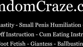 Get On Your Knees You Pathetic Little 18+ Worm!