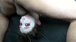 Mad Moxxi's Throat Slammed Deep with Cum in Rough Fuck!