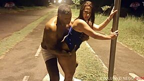 Take my huge cock, wife! the stranger shouts