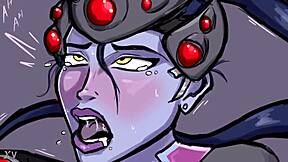 i occupied that tall french lady with my midget cock