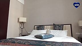 Doggy fuck and hot blowjob in hotel room!