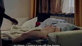 Step mom shares bed with step son for naughty nighttime fun