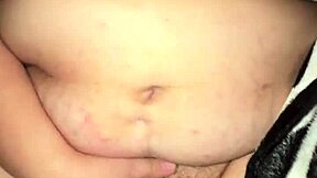 chatting with the bbw milf neighbor in her red outfit