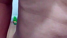 In the quiet house, the real sex doll awakens for intense fucking sessions.