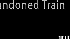 Adventurous Teen Masturbates in Abandoned Car