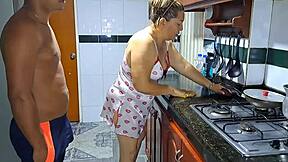 i made my stepmothers whore suck my big cock in homemade interracial taboo.