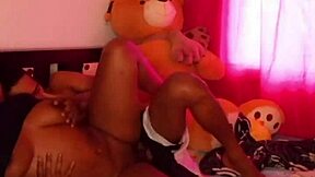 Surprising my stepsister in her room passionately