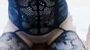 Beautiful Sex with Skinny Wife in Bodysuit