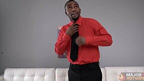 Busty Brunette Danja Angel Sucks Rome Major's Cock And Gets Jizzed!