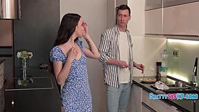 Cute And Tiny 18+ Step Sis Rewards Me For All The Pranks She Pulled