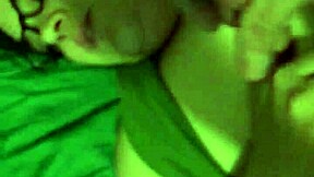 Girlfriend's Titfuck Action Results in Cum on Her Tits