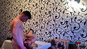 Blonde stepsister alone with stepbrother