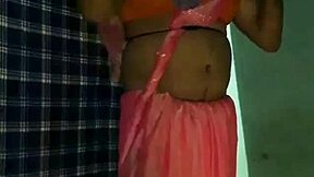 Hot mujra in saree by shemale