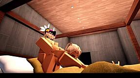 Blonde Roblox Cheerleader Returns With Her Headless Jock Boyfriend