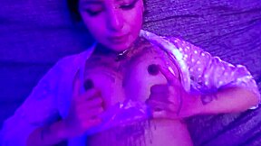 Cute Alt Teen Fucks Lucky Guy and Ends with Mouth Filled with Creamy Cum