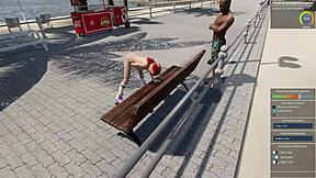 lets play carolines fantasies part 1 skating on the beach