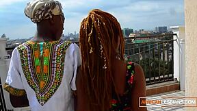 Big Ass Ebony Lesbians Oiled Up Licking Pussy Use Anal Plug To Cum