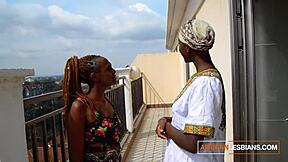 Big Ass Ebony Lesbians Oiled Up Licking Pussy Use Anal Plug To Cum