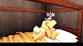 Blonde Roblox Cheerleader Returns With Her Headless Jock Boyfriend