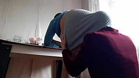 I lick my milf boss's ass for a promotion