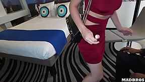 Young french blonde comes back to fuck even more for the second time