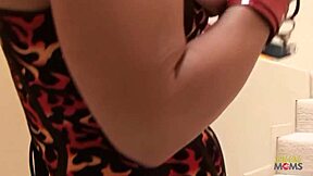 Mature Woman Ties Guy Up To Use His Long Cock!