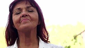 Busty Granny Screwed by Her Partner!