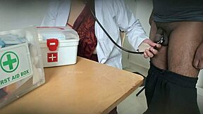 doctor giving blowjob secretly in clinic