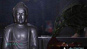 Nuru Massage - Hot Masseuse With Huge Tits Victoria June Fuck With Her Class Nerd