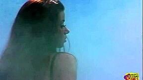 Gorgeous blonde fingers herself then rides brunette's strap-on cowgirl style 😍