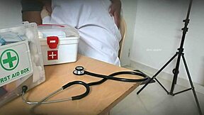 doctor giving blowjob secretly in clinic