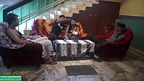 Bhabhi Agree For Sex Party Amazing Hot Gang Bang Sex