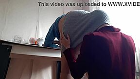 I lick my milf boss's ass for a promotion