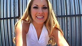 Chelsie Rae demonstrates her ability to handle impressively sized cocks in various positions