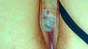 Amateur teen girls masturbate puffy shaved pussies using glass dildos