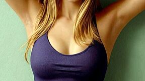 Cute Russian models pose in lingerie.