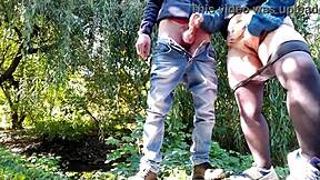 The step mother couldnt stand it any longer she cums together with her step son