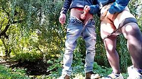 The step mother couldnt stand it any longer she cums together with her step son