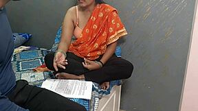 Desi romance with stepmother alone at home in hindi audio