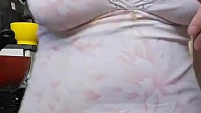 Pregnant Woman Shows Off Her Big Ass And Mature Body